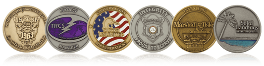 USA-made custom challenge coins